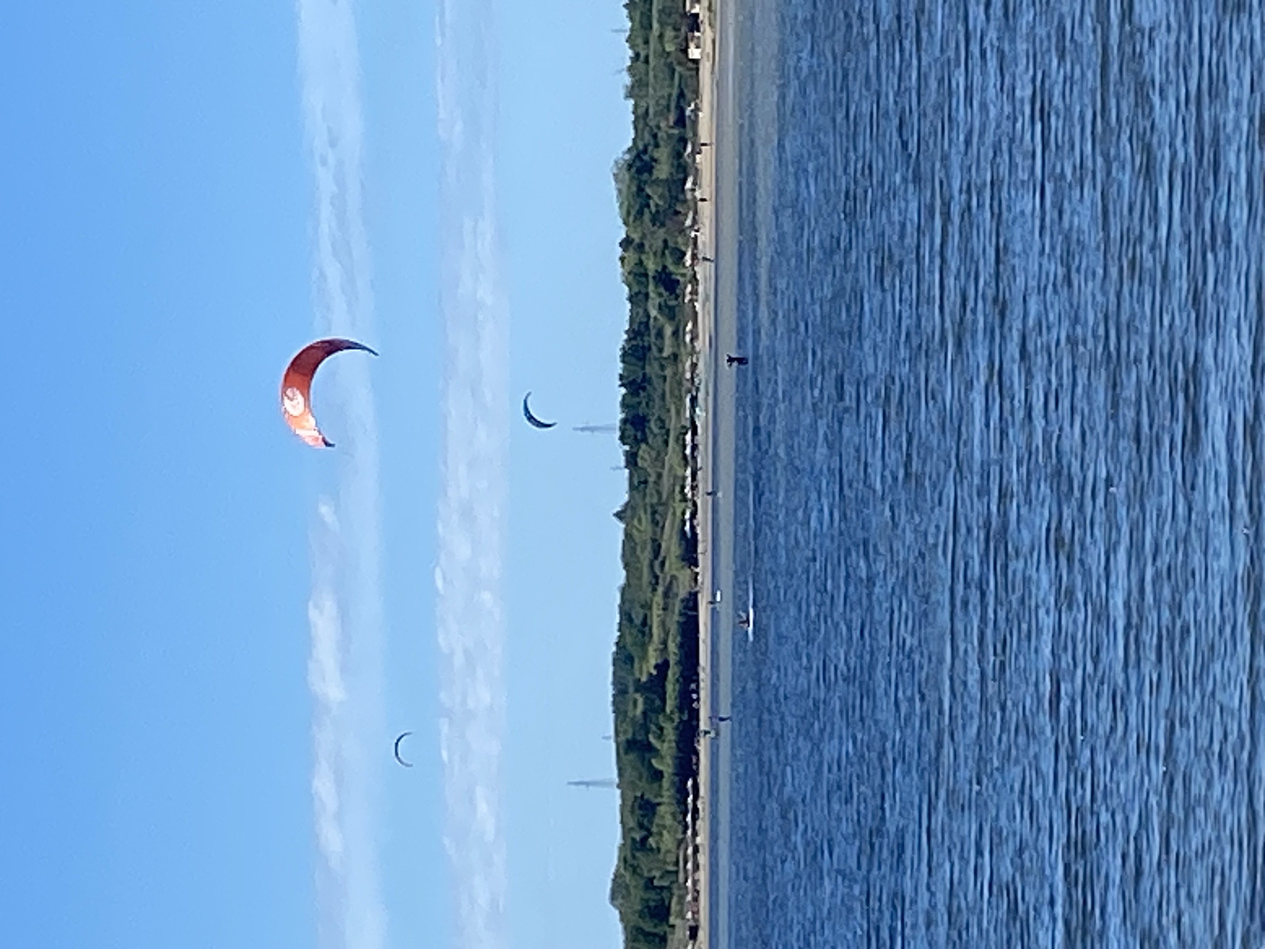Ein Bild vom Kitesurfen